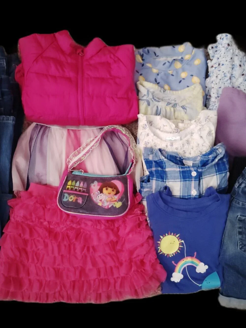HUGE LOT OF CLOTHES TOPS JEANS JACKET OUTFITS OLD NAVY LIMITED TOO~GIRLS SIZE 3T